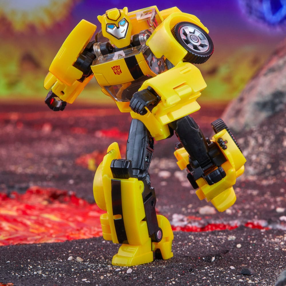 Transformers Generations Legacy United Deluxe Class Action Figure Animated Universe Bumblebee 14 cm 5010996195951