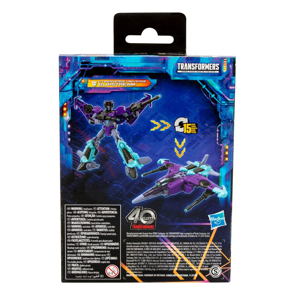 Transformers Generations Legacy United Deluxe Class Action Figure Cyberverse Universe Slipstream 14 cm 5010996254962