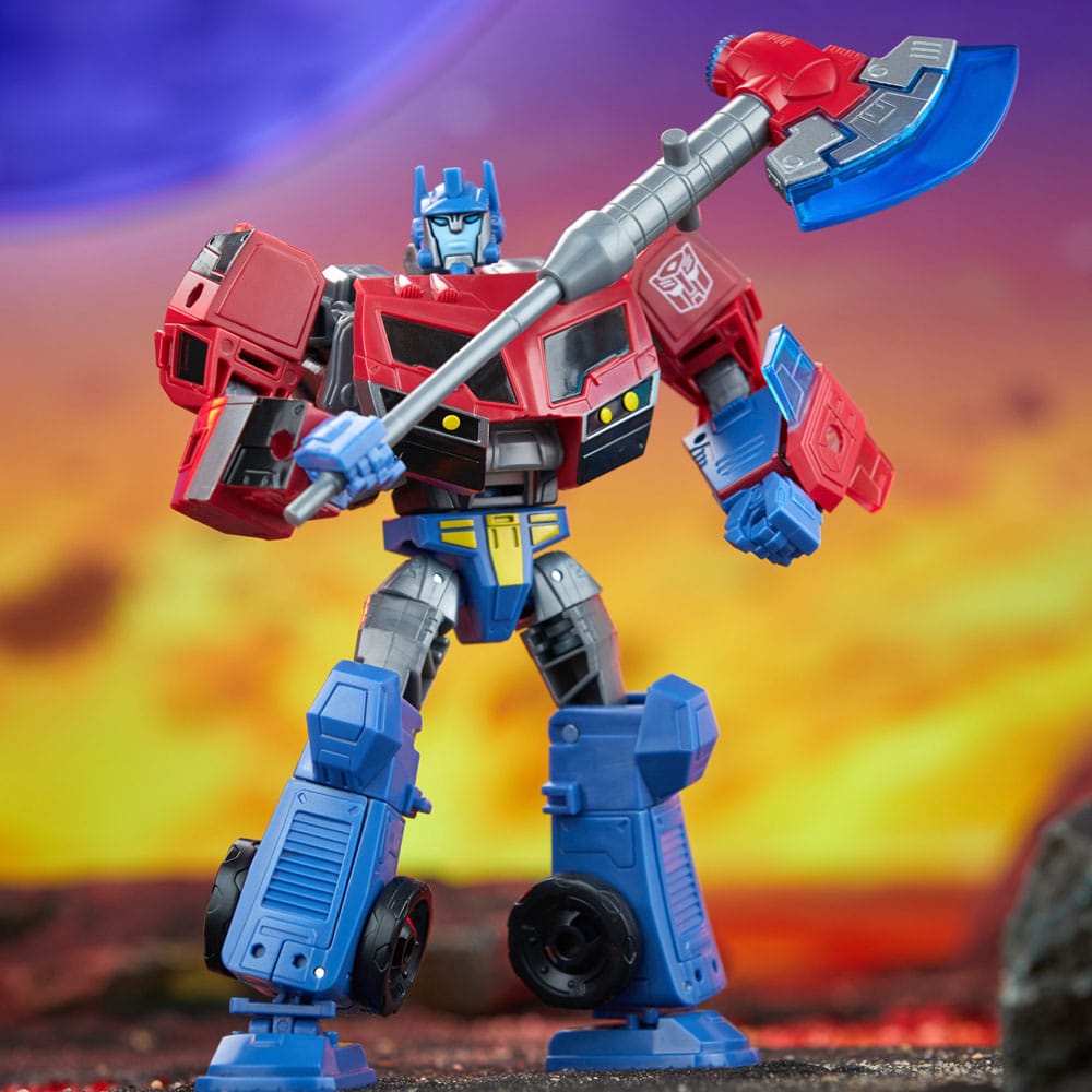 Transformers Generations Legacy United Voyager Class Action Figure Animated Universe Optimus Prime 18 cm 5010996192189