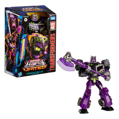 Transformers Generations Legacy United Voyager Class Action Figure Animated Universe Decepticon Motormaster 18 cm 5010996258540