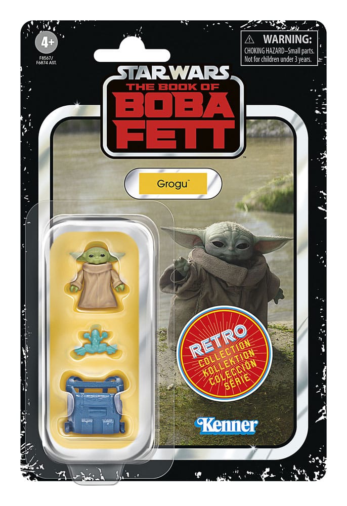 Star Wars: The Book of Boba Fett Retro Collection Action Figure Grogu 10 cm 5010996183347