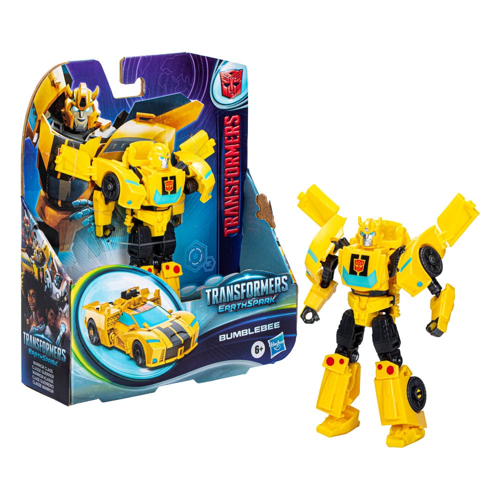 Transformers EarthSpark Warrior Class Action Figure Bumblebee 13 cm 5010996209191