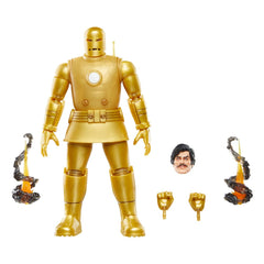 Iron Man Marvel Legends Action Figure Iron Man (Model 01-Gold) 15 cm 5010996206657