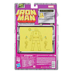 Iron Man Marvel Legends Action Figure Iron Man (Model 01-Gold) 15 cm 5010996206657