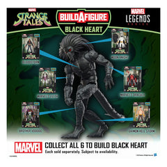 Strange Tales Marvel Legends Action Figure Moon Knight (BAF: Blackheart) 15 cm 5010996196804