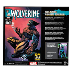 Wolverine 50th Anniversary Marvel Legends Action Figure 2-Pack Wolverine & Lilandra Neramani 15 cm 5010996202109