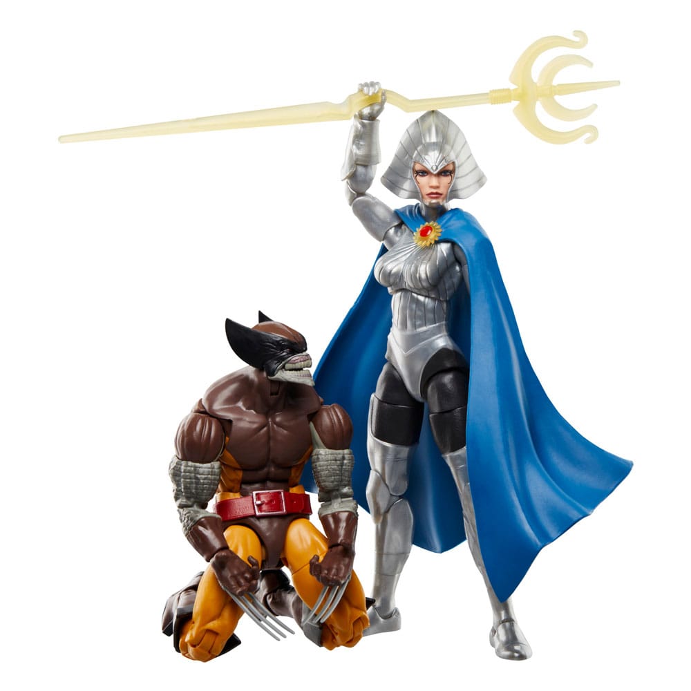 Wolverine 50th Anniversary Marvel Legends Action Figure 2-Pack Wolverine & Lilandra Neramani 15 cm 5010996202109