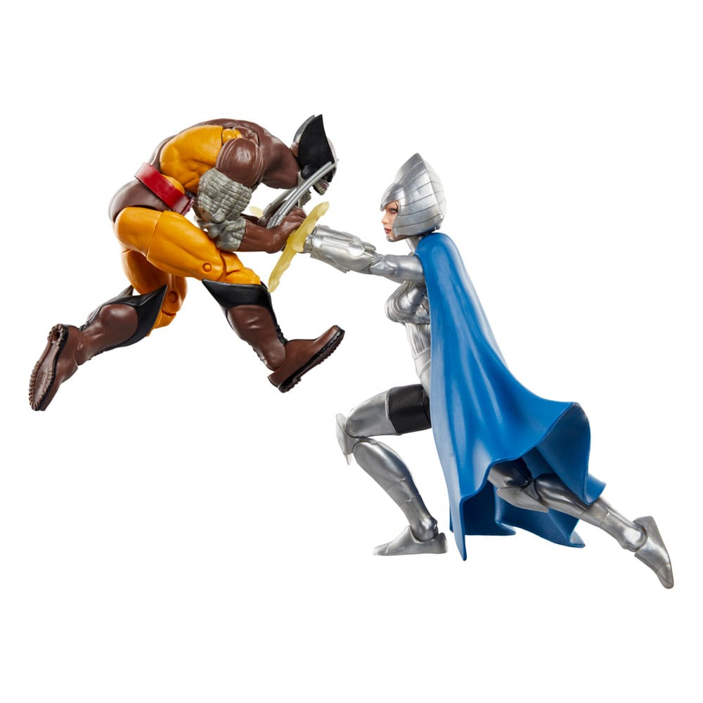 Wolverine 50th Anniversary Marvel Legends Action Figure 2-Pack Wolverine & Lilandra Neramani 15 cm 5010996202109