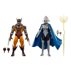 Wolverine 50th Anniversary Marvel Legends Action Figure 2-Pack Wolverine & Lilandra Neramani 15 cm 5010996202109