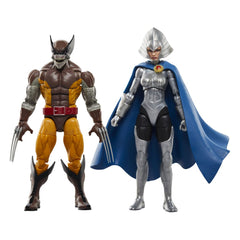 Wolverine 50th Anniversary Marvel Legends Action Figure 2-Pack Wolverine & Lilandra Neramani 15 cm 5010996202109