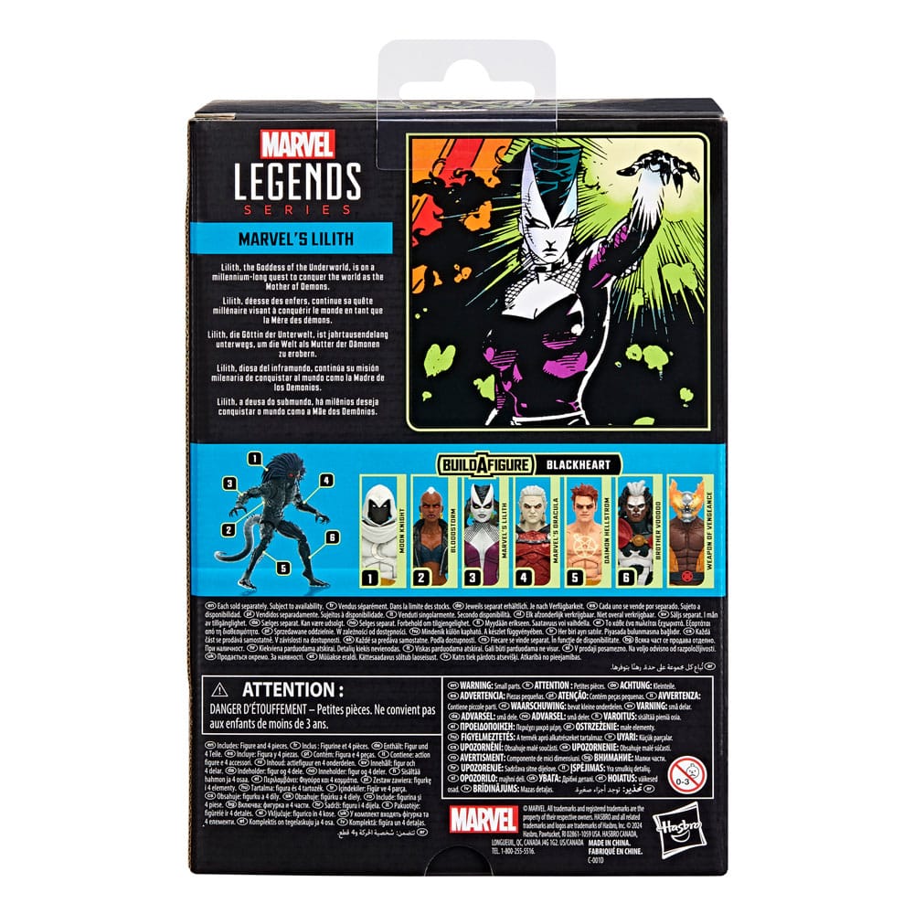 Strange Tales Marvel Legends Action Figure Marvel's Lilith (BAF: Blackheart) 15 cm 5010996196842