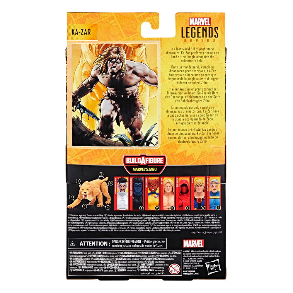 Marvel Legends Action Figure Ka-Zar (BAF: Marvel's Zabu) 15 cm 5010996222435