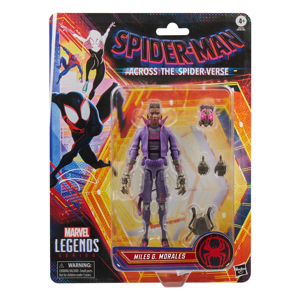 Spider-Man: Across the Spider-Verse Marvel Legends Action Figure Miles G. Morales 15 cm 5010996237873