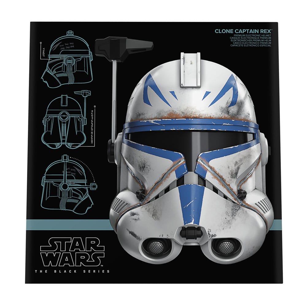 Star Wars: Ahsoka Black Series Electronic Helmet Clone Captain Rex 5010996196354