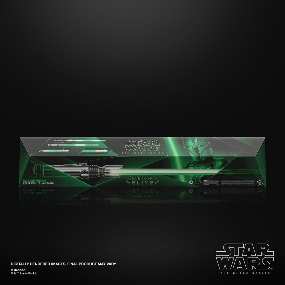 Star Wars: Ahsoka Black Series Replica Force FX Elite Lightsaber Sabine Wren 5010996197290