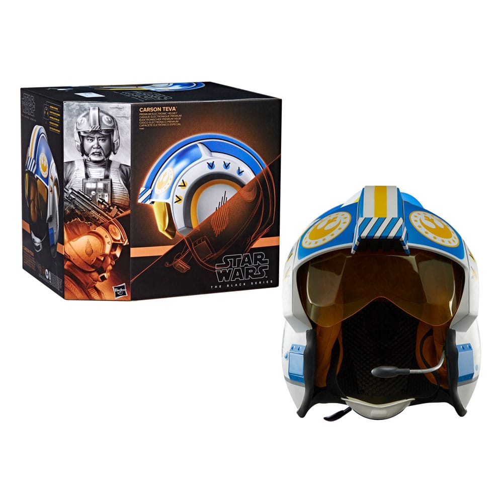 Star Wars: The Mandalorian Black Series Electronic Helmet Carson Teva 5010996196286