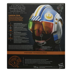 Star Wars: The Mandalorian Black Series Electronic Helmet Carson Teva 5010996196286