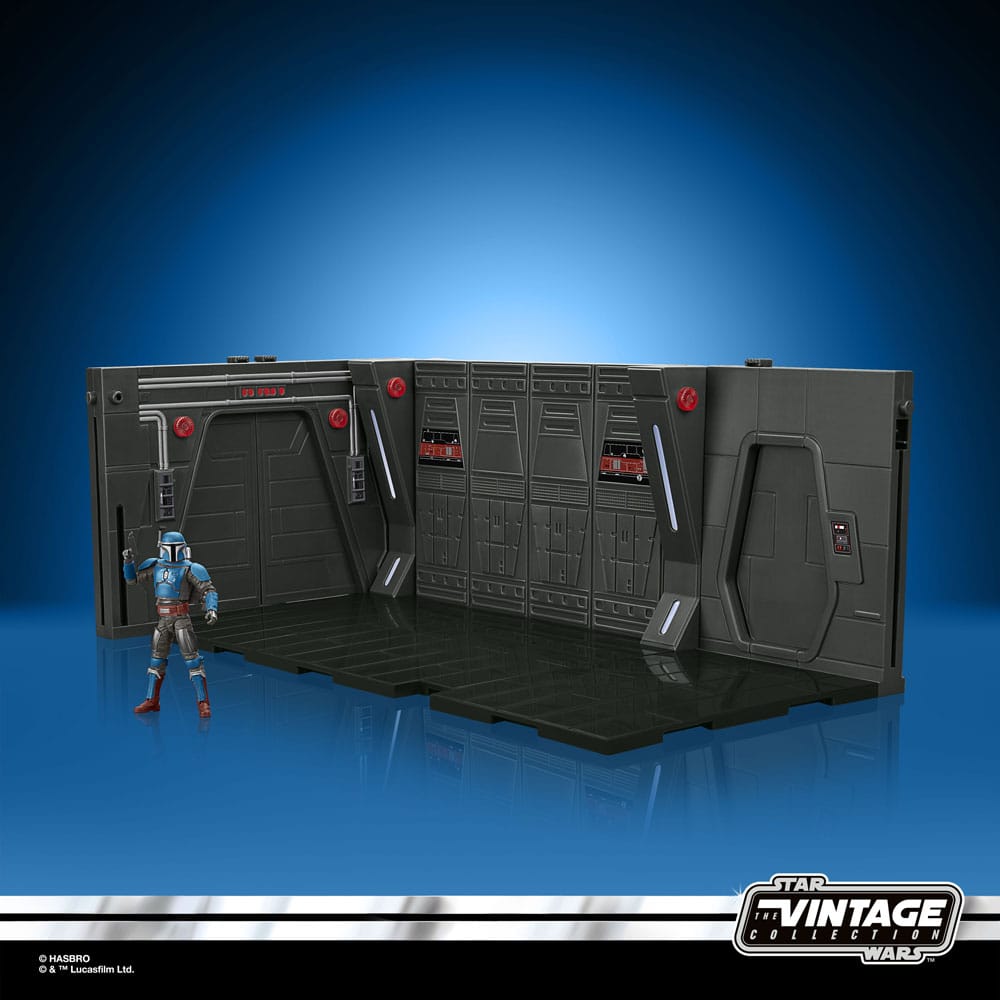 Star Wars: The Mandalorian Vintage Collection Tantive IV Hallway with Mandalorian Privateer Figure 10 cm 5010996204424