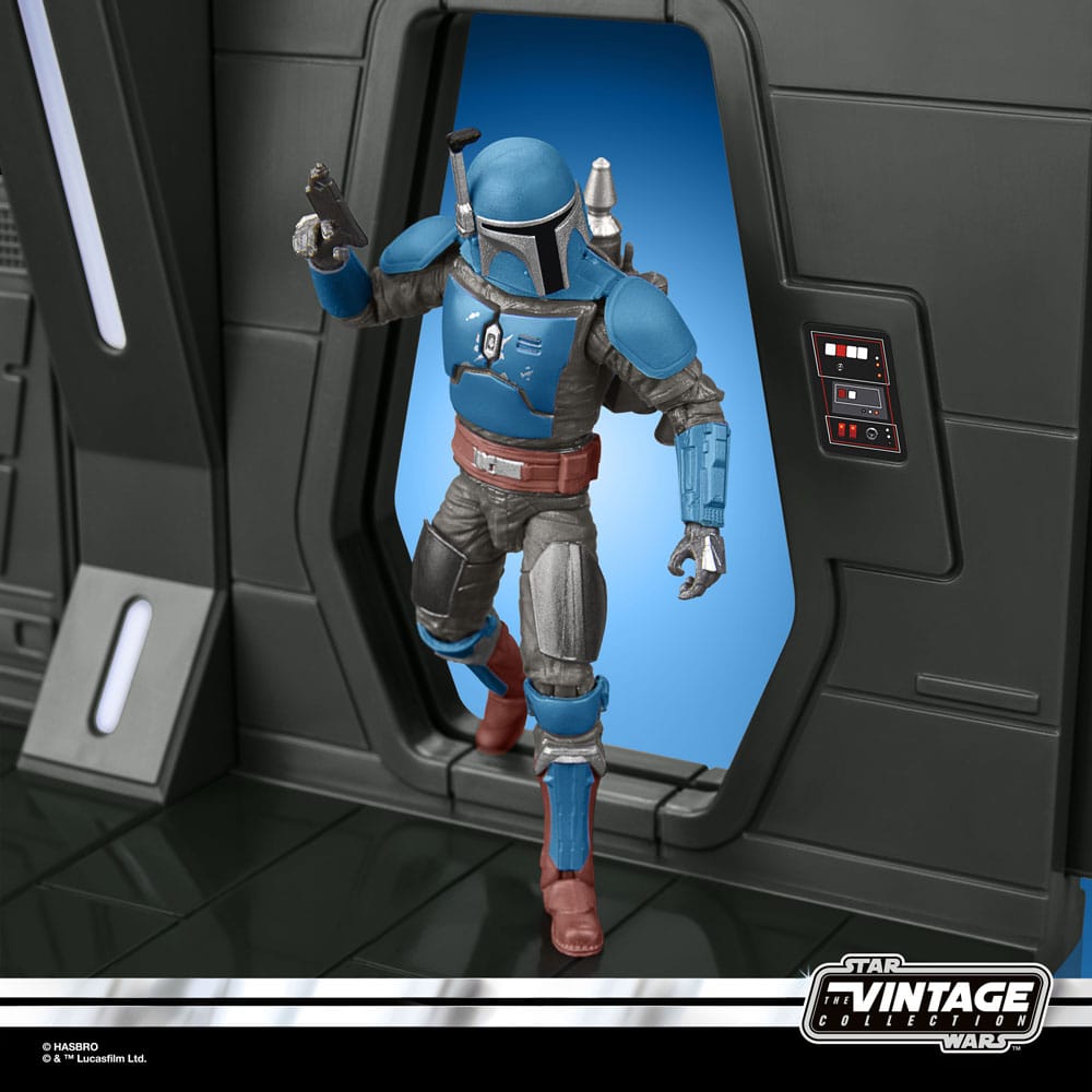 Star Wars: The Mandalorian Vintage Collection Tantive IV Hallway with Mandalorian Privateer Figure 10 cm 5010996204424