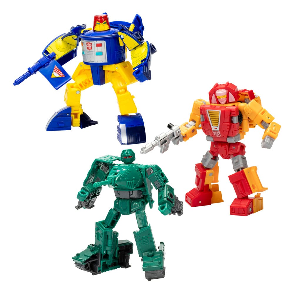 Transformers Legacy United Deluxe Class Action Figure 3-Pack Go-Bot Guardians 14 cm 5010996232366