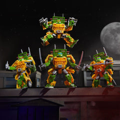 Transformers x Teenage Mutant Ninja Turtles Action Figure Party Wallop 18 cm 5010996248091