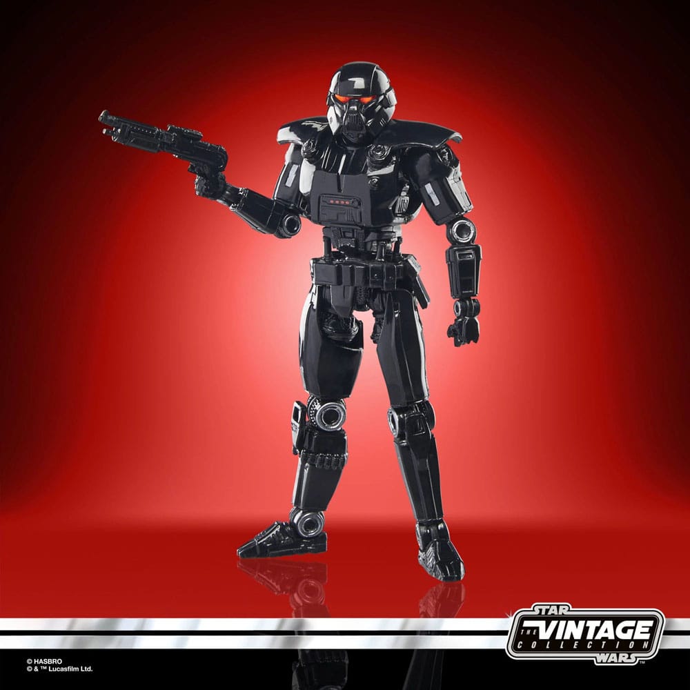 Star Wars: The Mandalorian Vintage Collection Action Figure Dark Trooper 10 cm 5010996226990