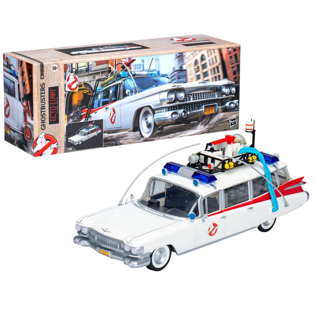 Ghostbusters Plasma Series Vehicle 1/18 Ecto-1 (1984) 5010996217080