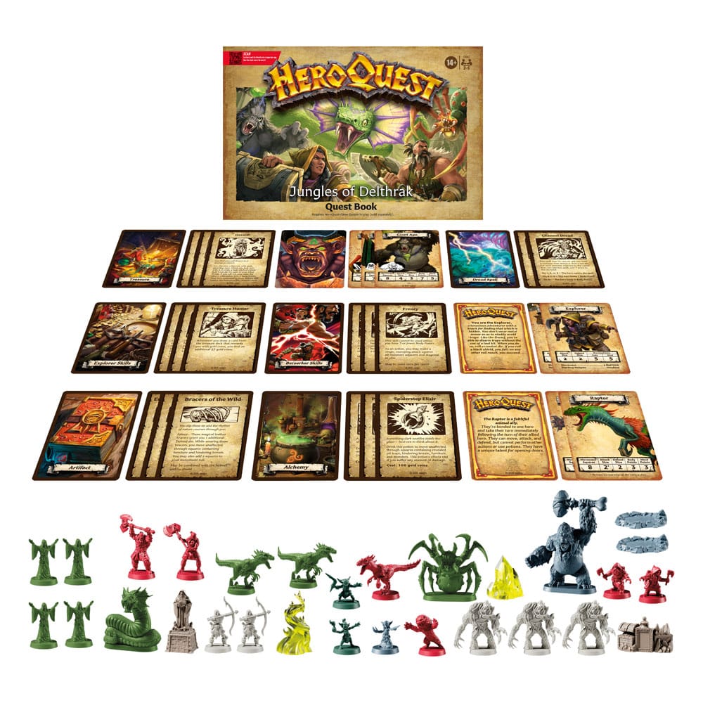 HeroQuest Board Game Expansion Jungles of Delthrak Quest Pack *English Version* 5010996227775