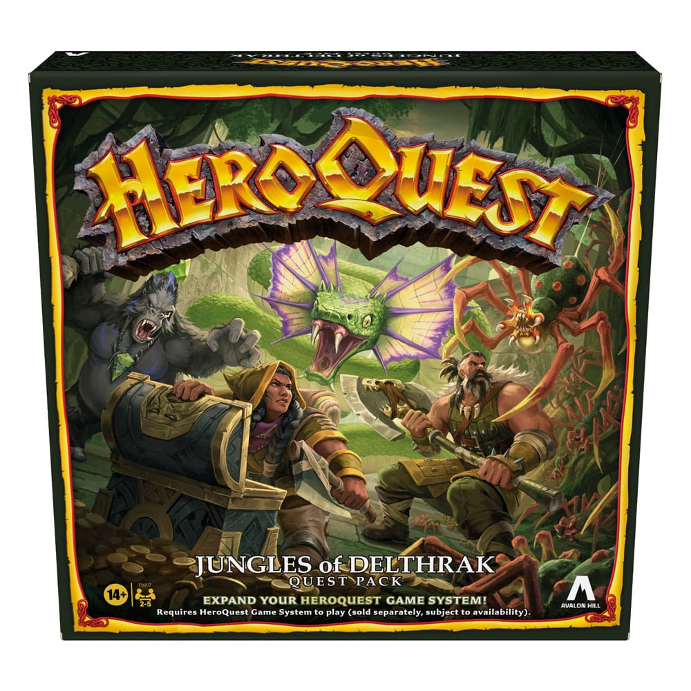 HeroQuest Board Game Expansion Jungles of Delthrak Quest Pack *English Version* 5010996227775