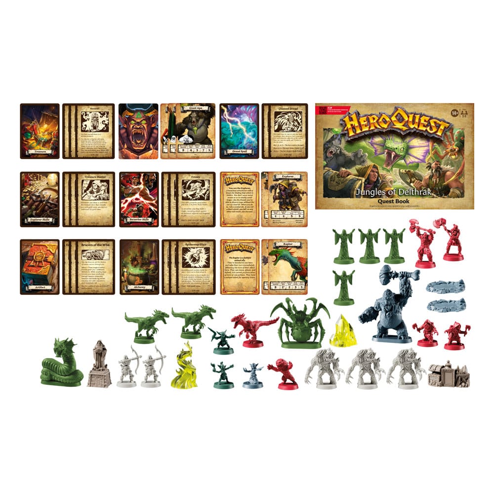 HeroQuest Board Game Expansion Jungles of Delthrak Quest Pack *English Version* 5010996227775