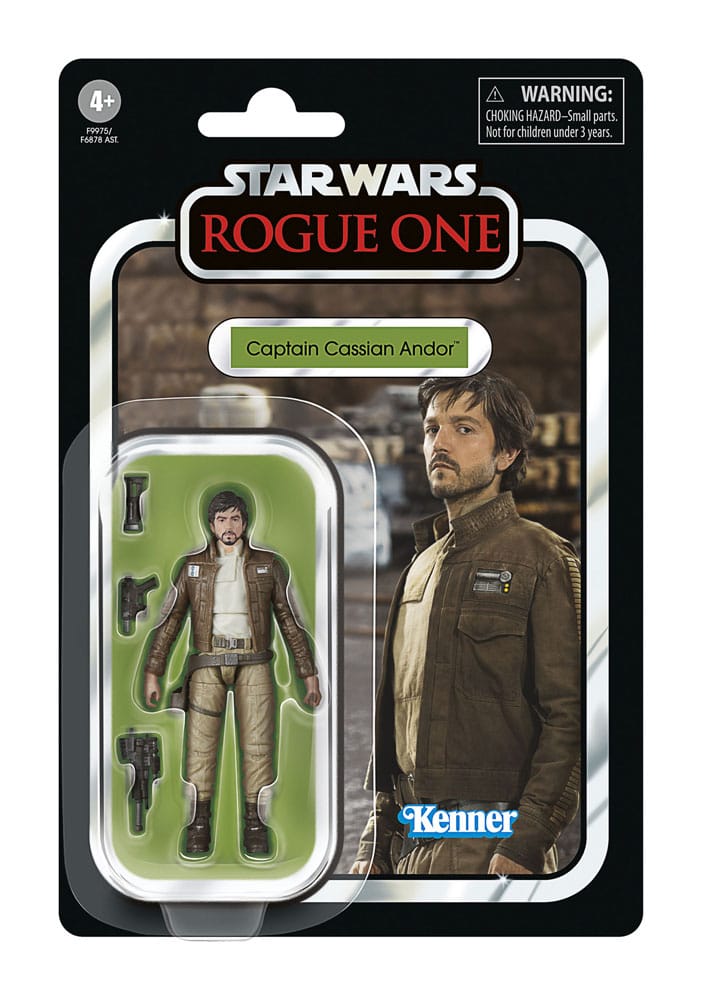 Star Wars: Rogue One Vintage Collection Action Figure Captain Cassian Andor 10 cm 5010996202925