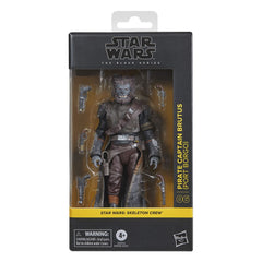 Star Wars: Skeleton Crew Black Series Action Figure Pirate Capitaine Brutus (Port Borgo) 15 cm 5010996274953