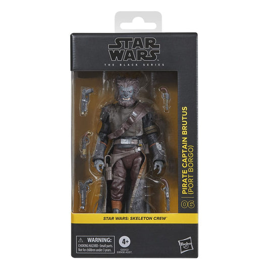 Star Wars: Skeleton Crew Black Series Action Figure Pirate Capitaine Brutus (Port Borgo) 15 cm 5010996274953