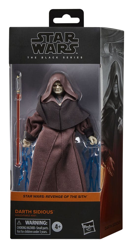 Star Wars Episode III Black Series Action Figure Darth Sidious 15 cm 5010996233554