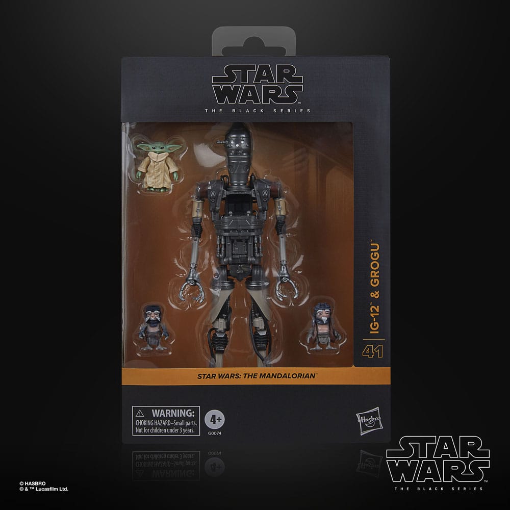 Star Wars: The Mandalorian Black Series Action Figure 2-Pack IG-12 & Grogu 15 cm 5010996251114