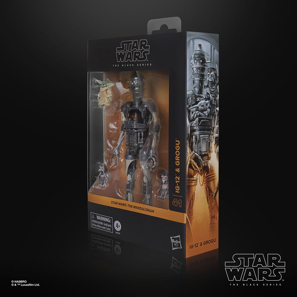 Star Wars: The Mandalorian Black Series Action Figure 2-Pack IG-12 & Grogu 15 cm 5010996251114