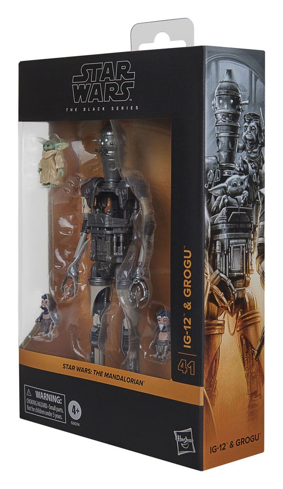 Star Wars: The Mandalorian Black Series Action Figure 2-Pack IG-12 & Grogu 15 cm 5010996251114