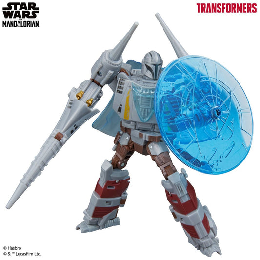 Star Wars x Transformers Actionfigur The Mandalorian / N-1 Starfighter 19 cm 5010996257277