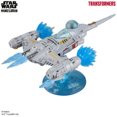 Star Wars x Transformers Actionfigur The Mandalorian / N-1 Starfighter 19 cm 5010996257277