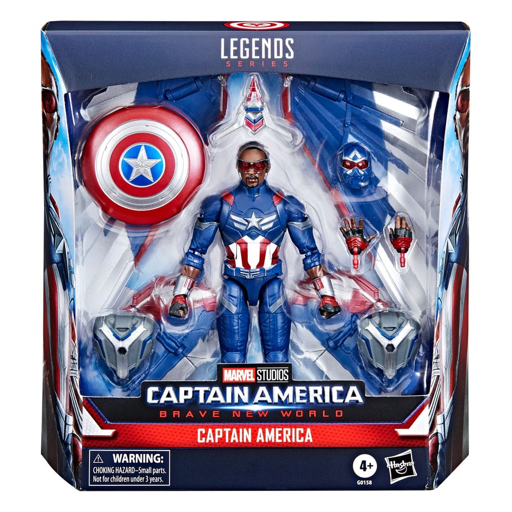 Captain America: Brave New World Marvel Legends Action Figure Captain America 15 cm 5010996222602