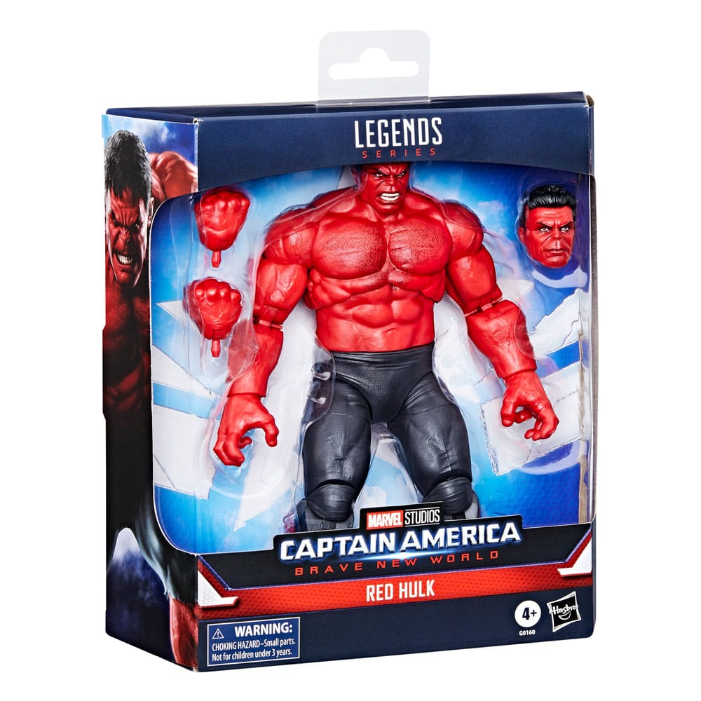 Captain America: Brave New World Marvel Legends Action Figure Red Hulk 22 cm 5010996222381