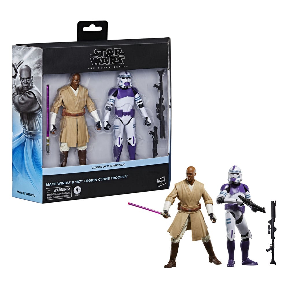 Star Wars: The Clone Wars Black Series Action Figure 2-Pack Clones of the Republic 15 cm 5010996226204