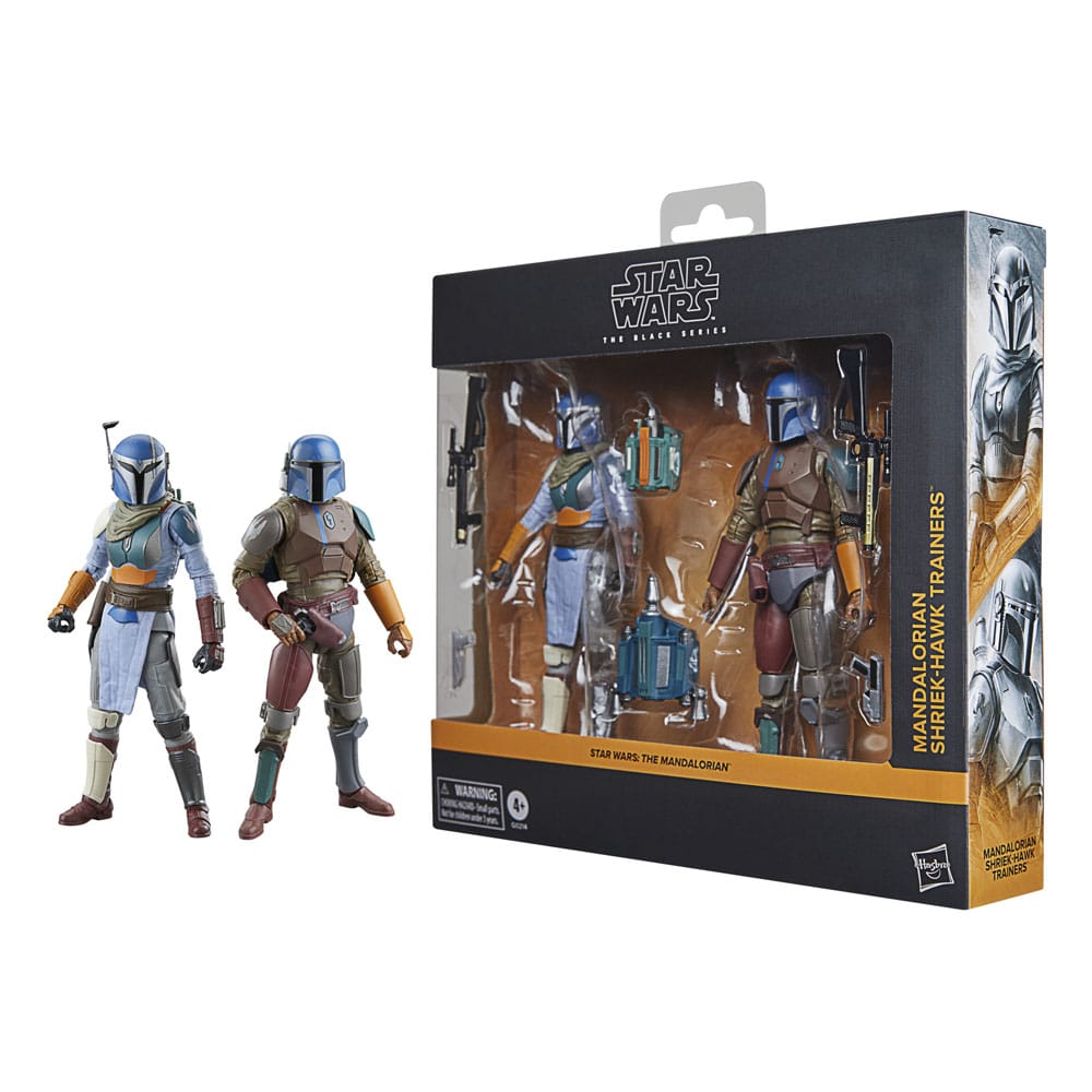 Star Wars: The Mandalorian Black Series Action Figure 2-Pack Mandalorian Shriek-Hawk Trainers 15 cm 5010996250858