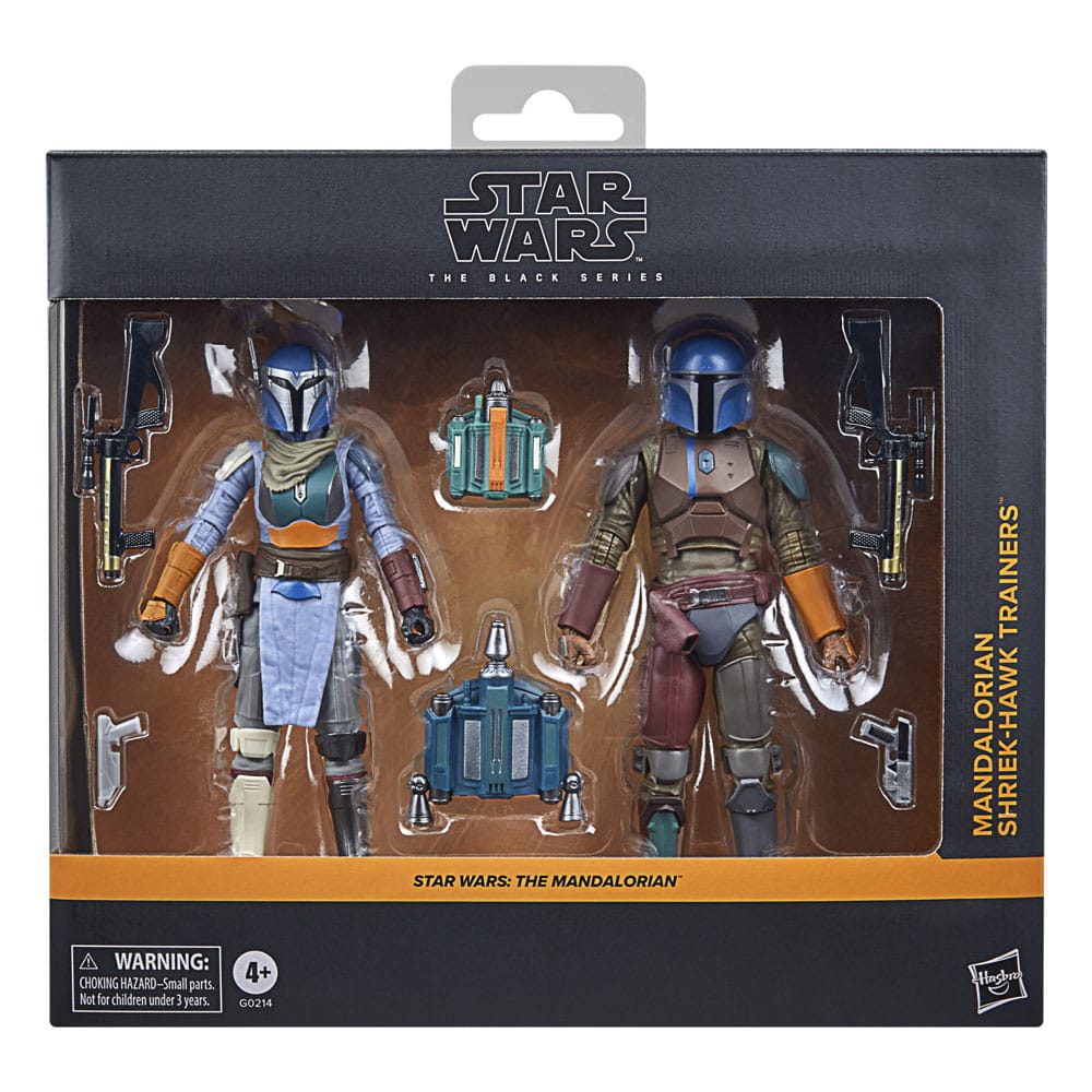 Star Wars: The Mandalorian Black Series Action Figure 2-Pack Mandalorian Shriek-Hawk Trainers 15 cm 5010996250858