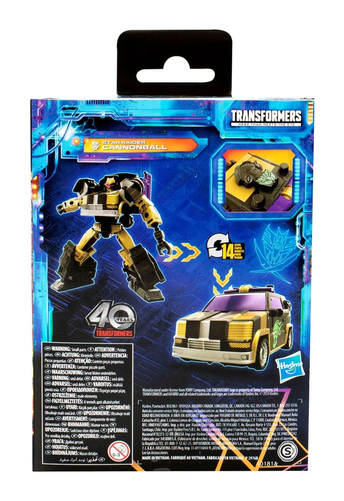 Transformers Generations Legacy United Deluxe Class Action Figure Star Raider Cannonball 14 cm 5010996254252