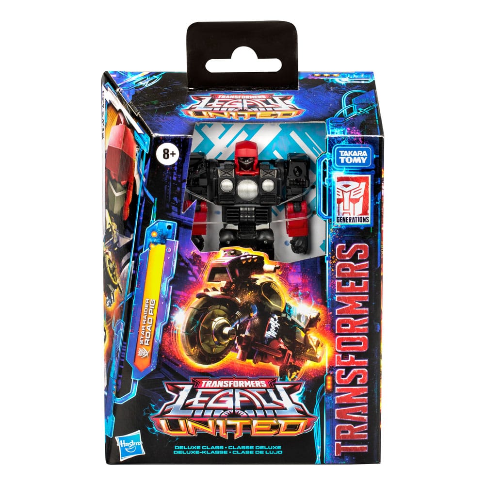 Transformers Generations Legacy United Deluxe Class Action Figure Star Raider Road Pig 14 cm 5010996254276