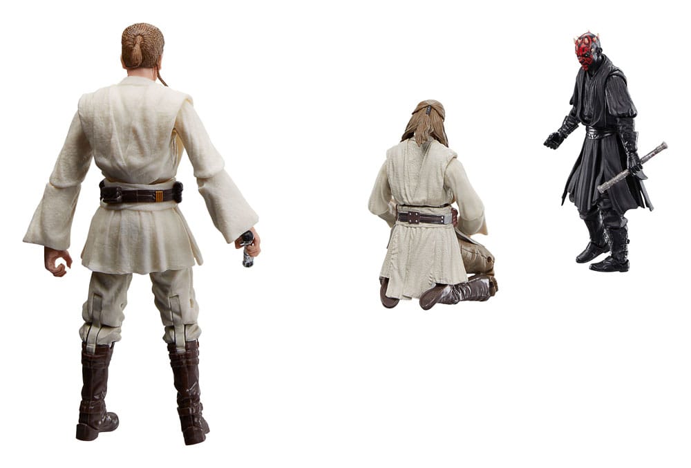 Star Wars Episode I Black Series Action Figure 3-Pack Qui-Gon Jinn, Darth Maul, Obi-Wan Kenobi 15 cm 5010996225788