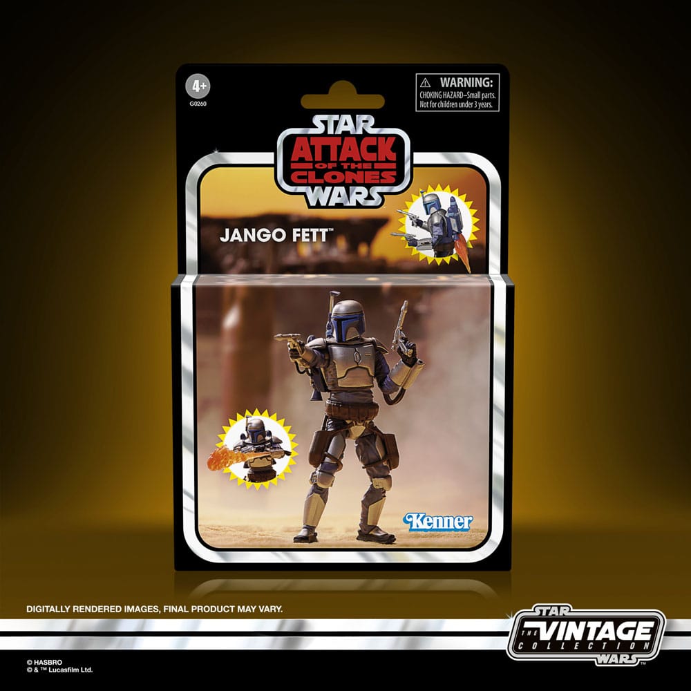 Star Wars Episode II Vintage Collection Action Figure Jango Fett 10 cm 5010996224248