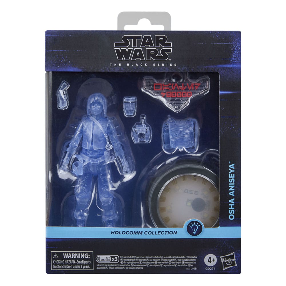 Star Wars Black Series Holocomm Collection Action Figure Osha Aniseya 15 cm 5010996255907