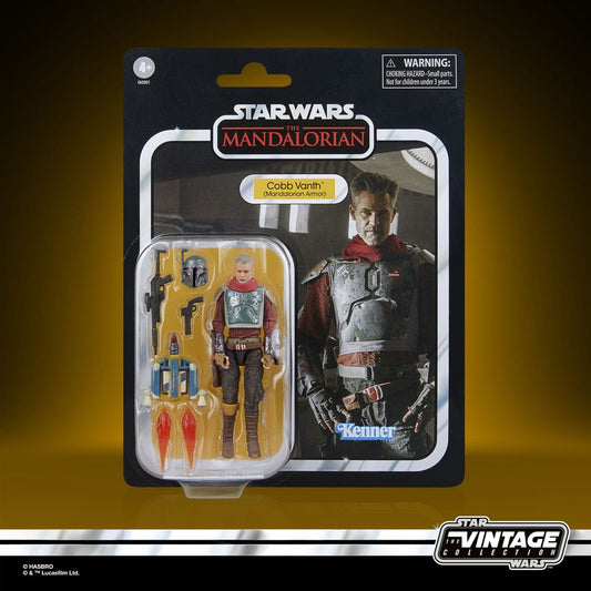 Star Wars: The Mandalorian Vintage Collection Action Figure Cobb Vanth (Mandalorian Armor) 10 cm 5010996254030